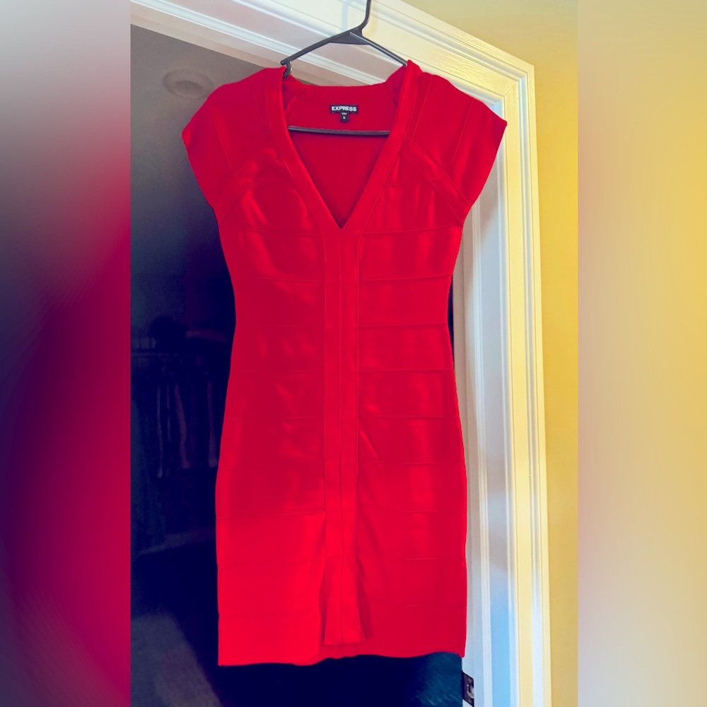 This dress is RED HOT and you will be too.